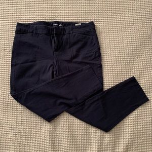 Old Navy dark blue pixie style dress pants